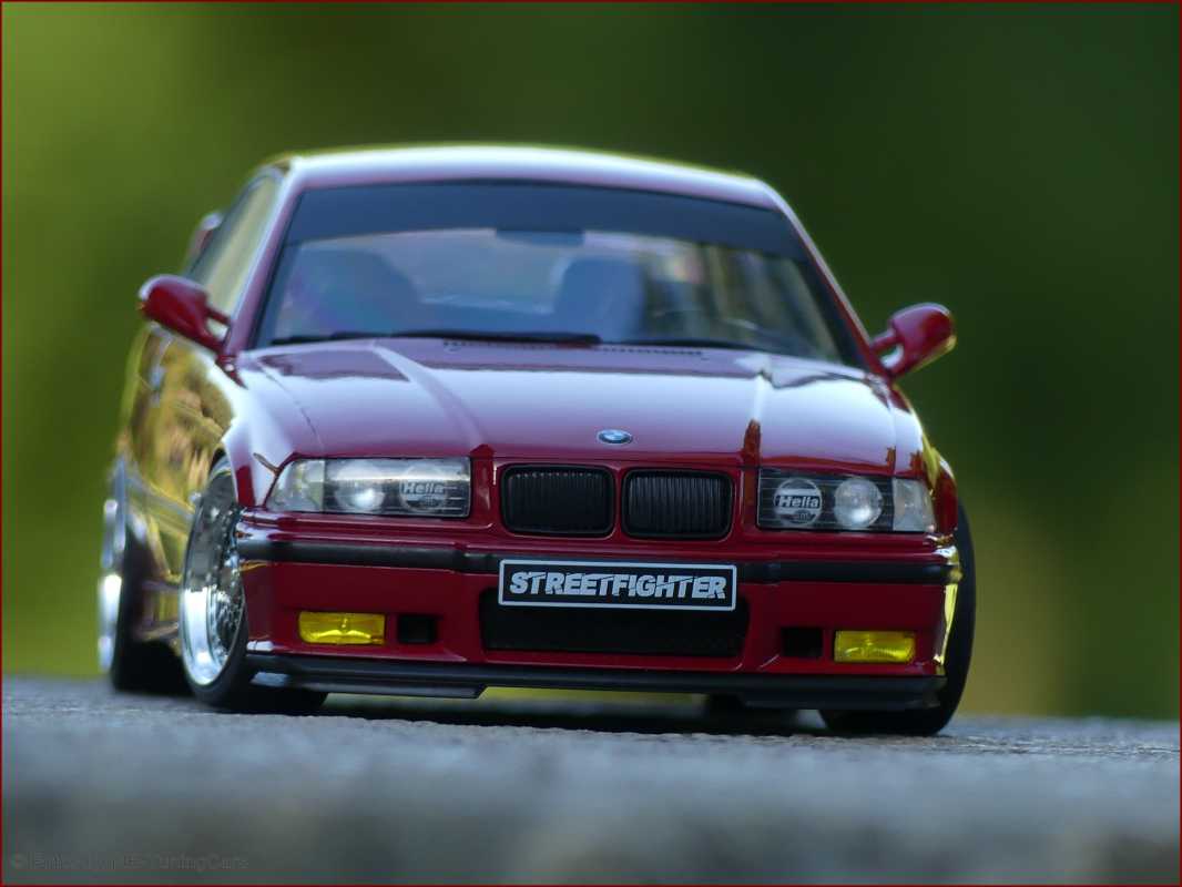 1:18 BMW E36 GT / M3 Coupe Streetfighter 94´ Red-Edition + OVP